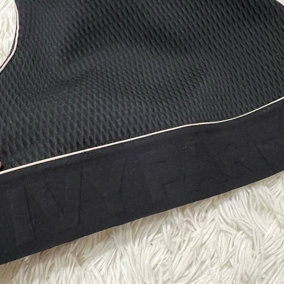 Ivy Park High Neck Racerback Fishnet Jacquard Texture Logo Band - size S - Picture 5 of 8